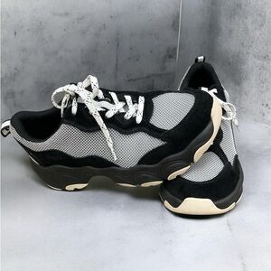 NEW Women’s ALEGRIA Blk/Wht Boom-Joy! Sneakers Sz 39 SaLe‼️50% OFF‼️